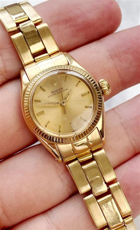 rolex lady gold vintage|vintage ladies rolex watches 1920s.